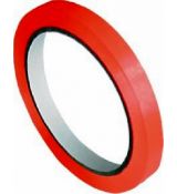 Lepící páska pro zavírací strojek, červená 66m x 9mm [1 ks]