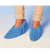 Návlek na obuv (CPE) jednorázový modrý [100 ks]